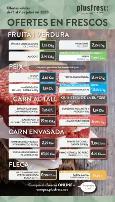 Folleto Plusfresc (válido hasta el 7-07)