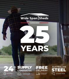 Wide Span Sheds catalogue Page 1