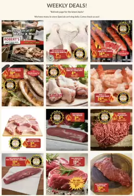 Roberts Fresh and Boxed Meats flyer (valid until 31-07)