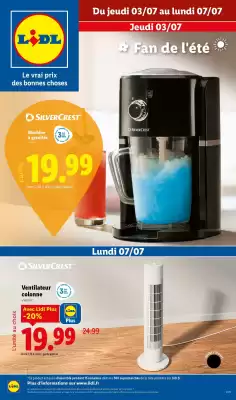 Catalogue Lidl (valable jusqu'au 7-07)