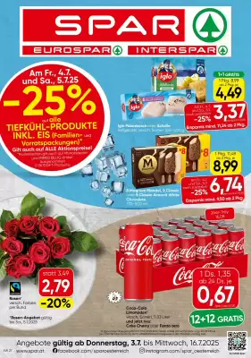Spar Flugblatt (gültig bis 17-07)