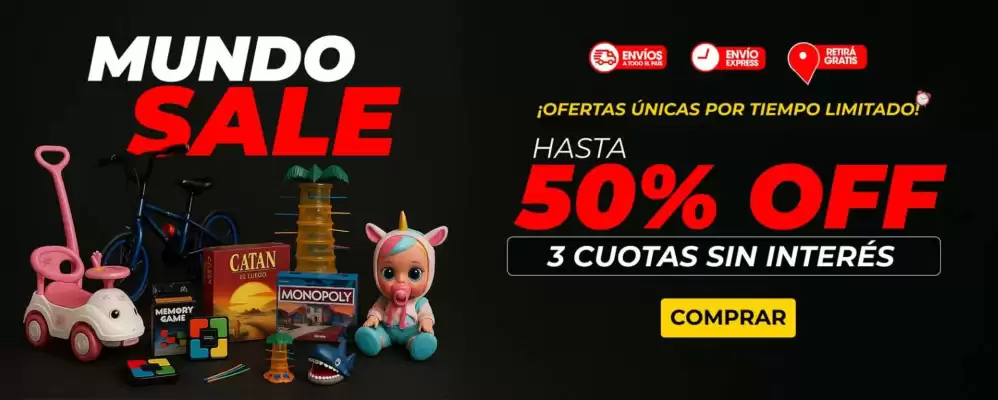 Catálogo El Mundo del Juguete (válido hasta 31-07)