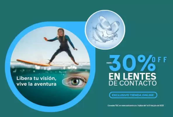 Catálogo Opticentro (válido hasta 31-07)