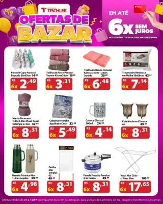 Catálogo Supermercados Tischler (válido até 15-07)