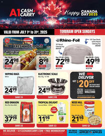 A1 Cash And Carry flyer Page 1