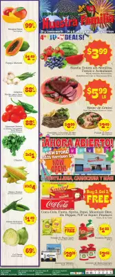 Supermercado Nuestra Familia Weekly Ad (valid until 5-07)