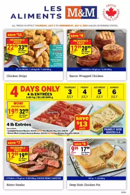 M & M Food Market flyer (valid until 11-07)
