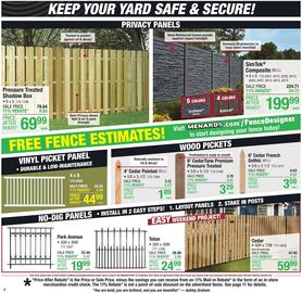 Menards Weekly Ad Page 6