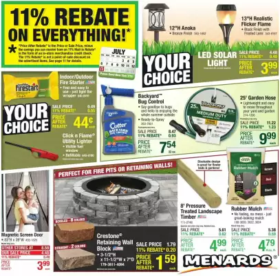 Menards Weekly Ad (valid until 13-07)