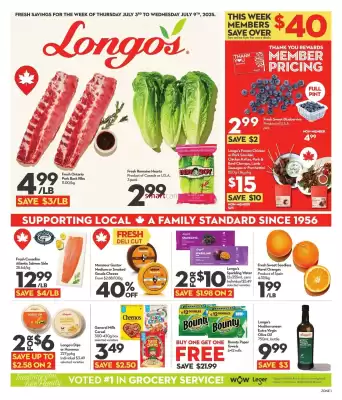 Longo's flyer (valid until 9-07)