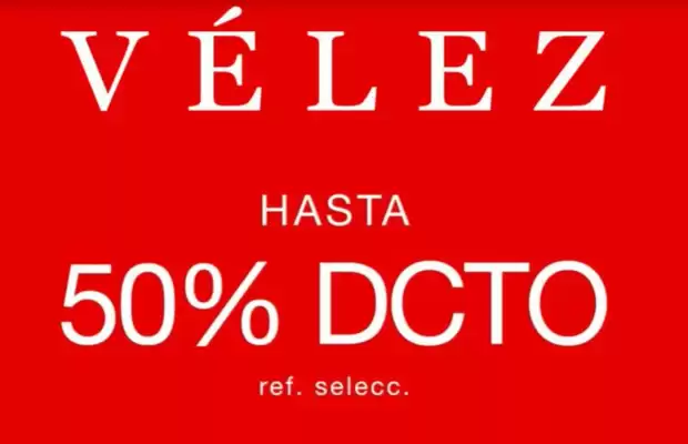 Catálogo Vélez (válido hasta 11-07)