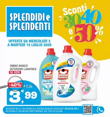 Volantino Splendidi e Splendenti