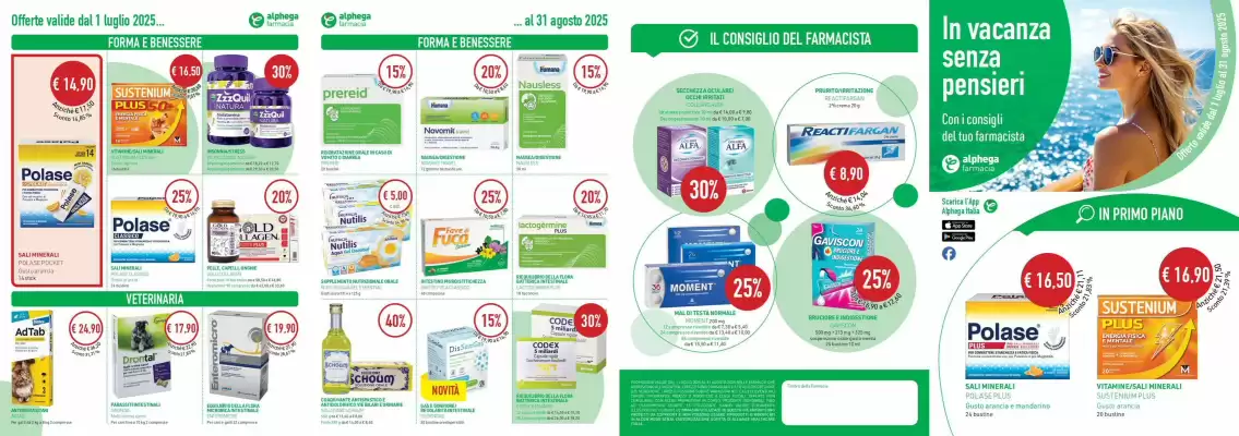 Volantino Alphega Farmacia (valido fino al 31-08)