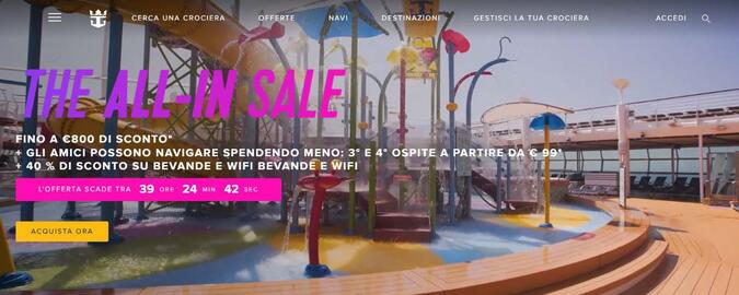 Volantino Royal Caribbean Pagina 1