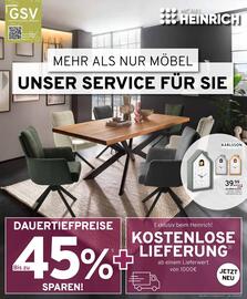 Möbel Heinrich Prospekt Seite 1