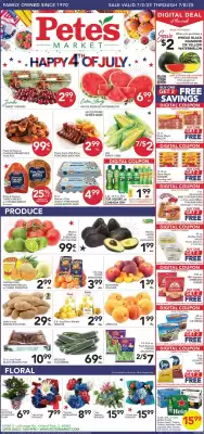 Pete's Fresh Market Weekly Ad (valid until 8-07)