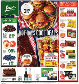 Lowes Foods Weekly Ad week 27 Page 1