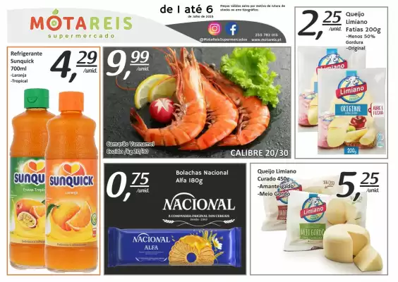 Folheto Mota Reis (válido até 6-07)