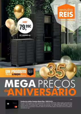 Folheto Armazéns Reis