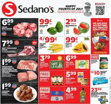 Sedano's Weekly Ad (valid until 9-07)