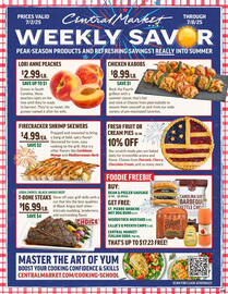 Central Market Weekly Ad week 27 Page 1