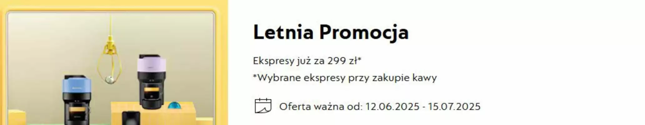 Nespresso gazetka (ważność do 15-07)