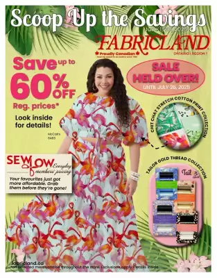Fabricland flyer (valid until 26-07)