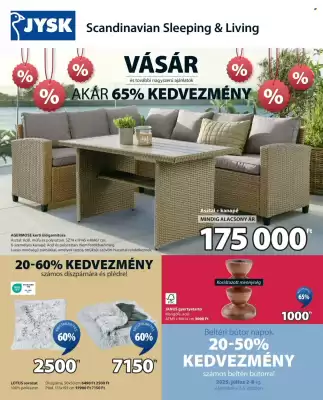 JYSK akciós újság