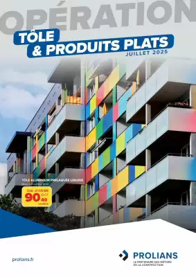 Catalogue Prolians (valable jusqu'au 31-07)