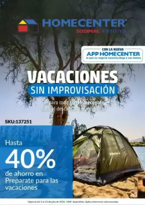 Catálogo Homecenter (válido hasta 23-07)