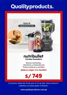 Catálogo Quality Products (válido hasta 31-07)