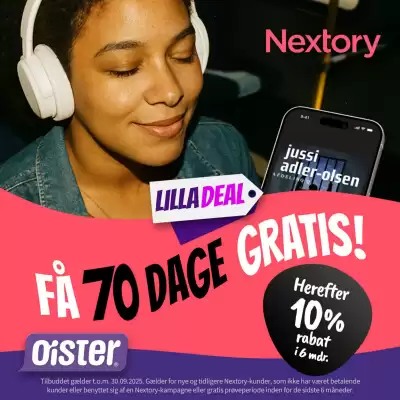 Oister tilbudsavis (gælder indtil 30-09)