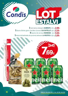 Folleto Condis (válido hasta el 15-07)