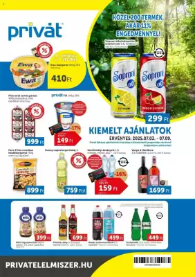 PRIVÁT akciós újság (érvényes eddig: 7-09)