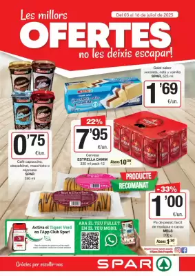 Folleto SPAR Fragadis (válido hasta el 16-07)