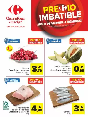 Folleto Carrefour Market (válido hasta el 6-07)