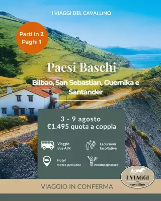 Volantino I Viaggi del Cavallino (valido fino al 22-07)