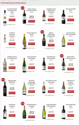 Chambers Cellars catalogue