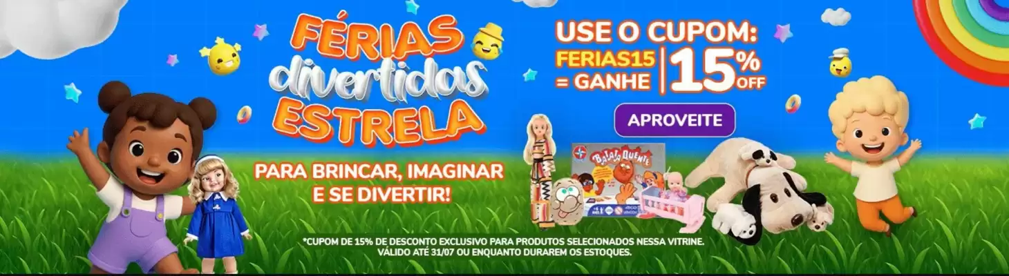 Catálogo Brinquedos Estrela (válido até 31-07)