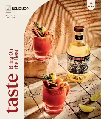 BC Liquor Stores flyer (valid until 31-08)