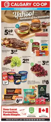 Calgary Co-op flyer (valid until 10-07)