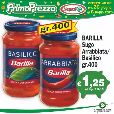 Volantino Primo Prezzo