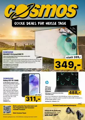 Cosmos Flugblatt (gültig bis 31-07)