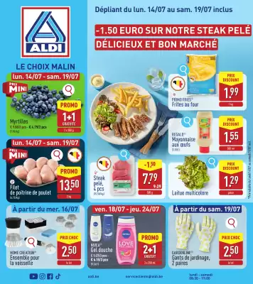 ALDI Dépliant (geldig t/m 19-07)