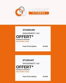 Catalogue L'Appart Fitness page 1