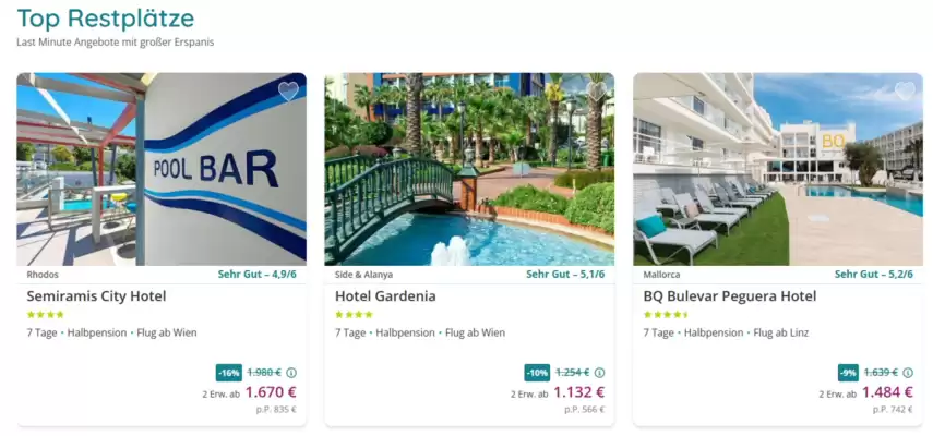 Restplatzbörse Flugblatt (gültig bis 15-07)
