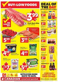 Buy-Low Foods flyer Page 1