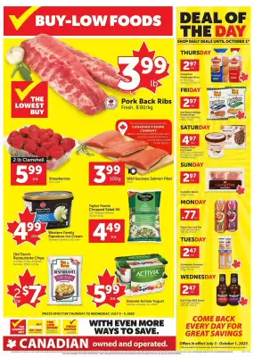 Buy-Low Foods flyer (valid until 16-07)