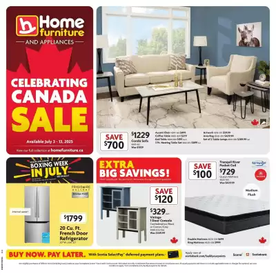 Home Furniture flyer (valid until 16-07)