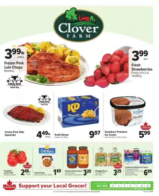 Clover Farm flyer (valid until 16-07)